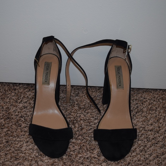Steve Madden Black Heels - Picture 1 of 6